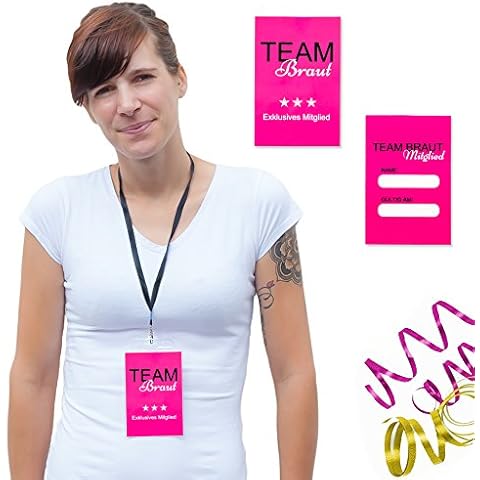 Oblique-Unique® Braut VIP Pass I Team Braut Pass I Braut Security Pass Cover