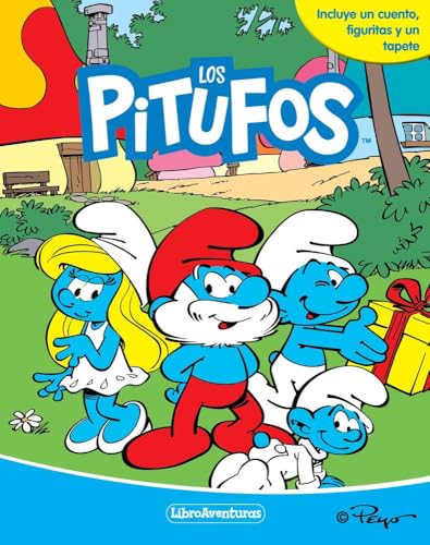 Los Pitufos. Libroaventuras: Incluye un cuento, figuritas y un tapete