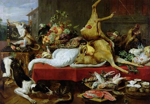 Lienzo Natura morta con un cervo de Frans Snyders para vestir las paredes de una oficina