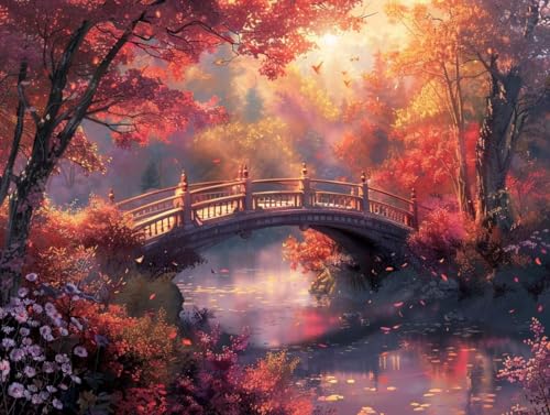 Diamond Painting Arbre géant 60x90cm avec toile 5D et strass brillants pour broderie créative DIY