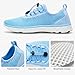 ALEADER Stylish Women Water Shoes, Quick-Dry Water Sneakers, Aqua Swim Shoes for Pool, Beach Sky Blue Size 6.5