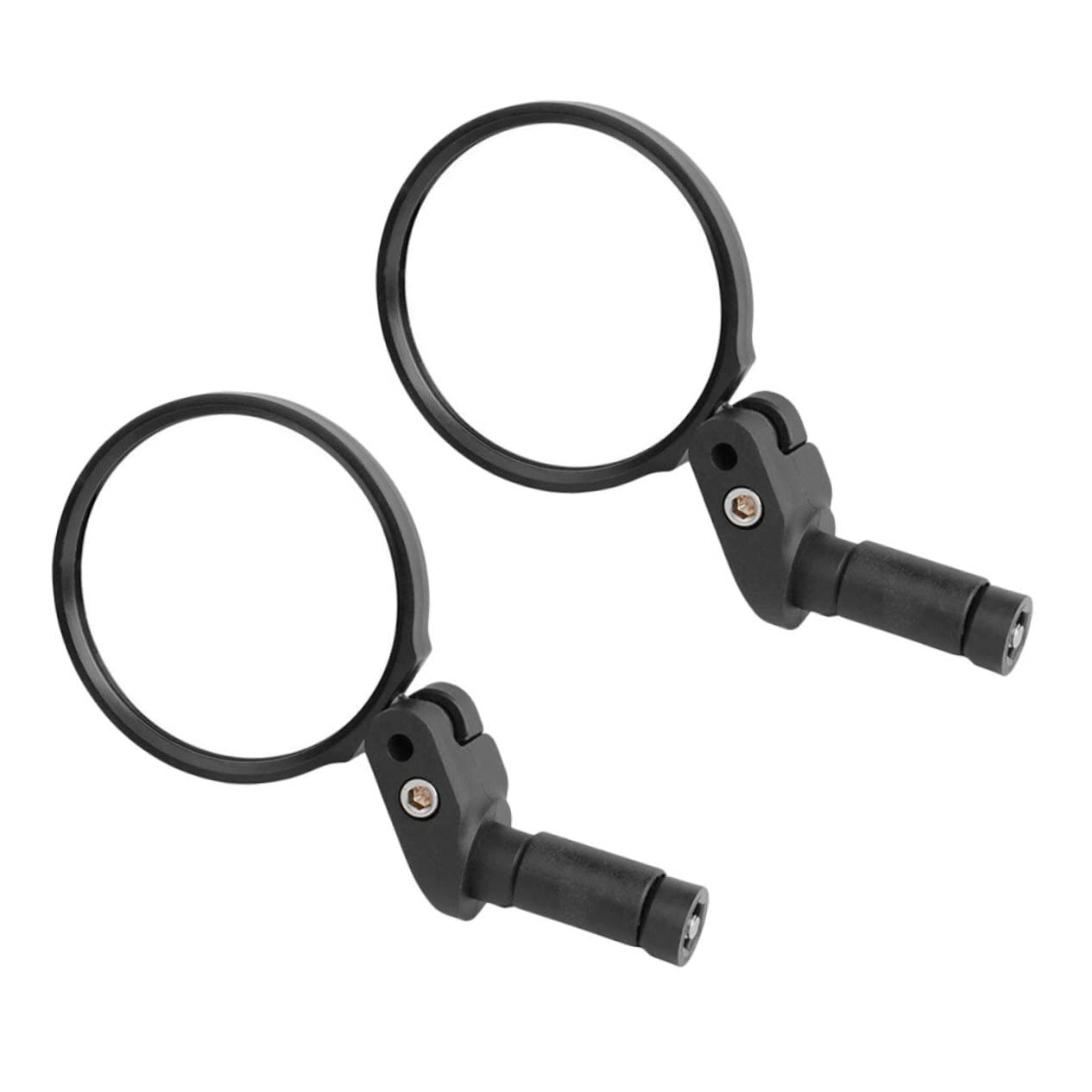 2 Ensembles Rétroviseurs De Vélo Convexes Réglables Pour Guidon Accessoires Pour Vélo Électrique Installation Facile Rapide 2 Pièces * 2