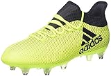 adidas Herren X 17.2 SG Fußballschuhe, Mehrfarbig (Solar Yellow/Legend Ink F17/legend Ink F17), 44 EU