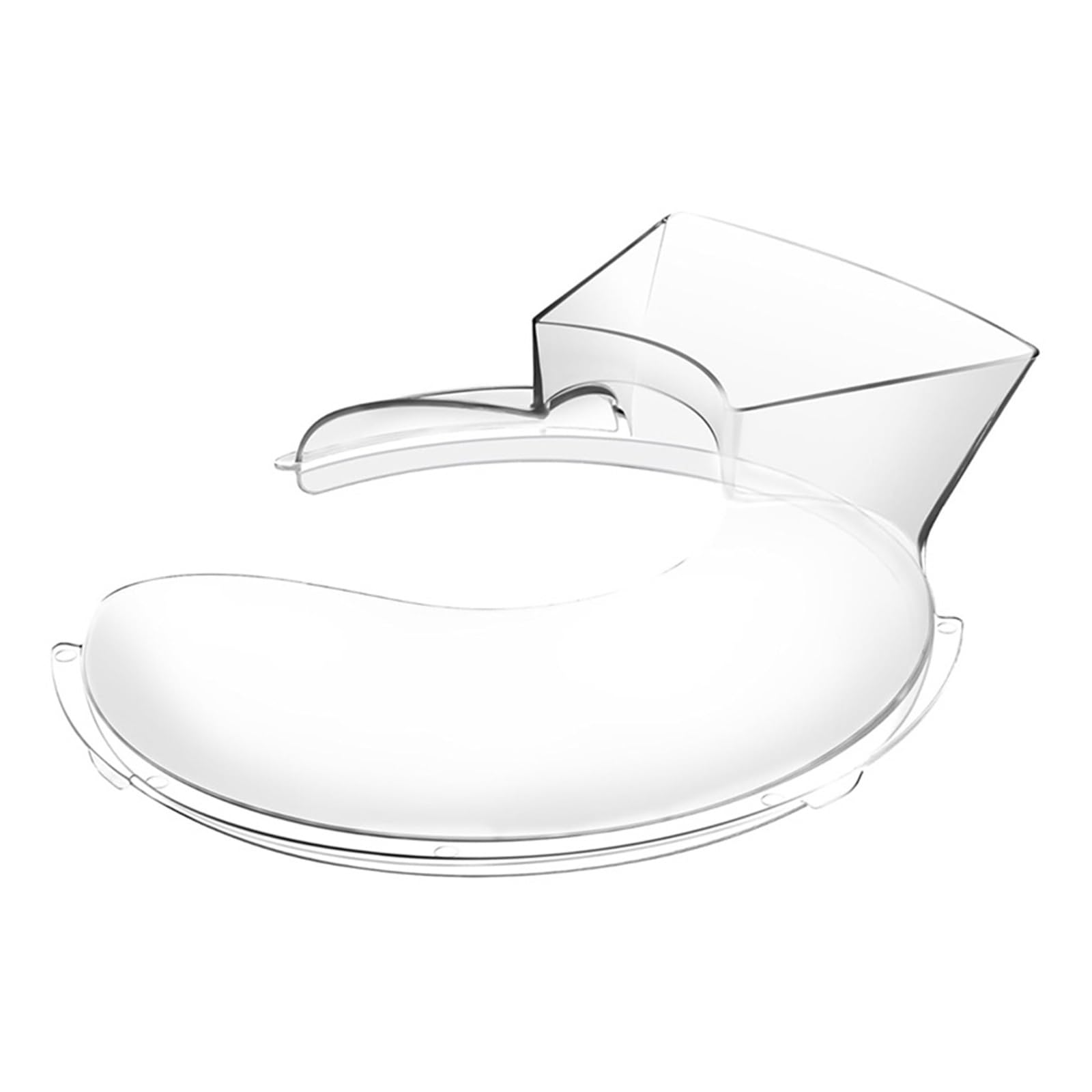 Protezione versatore compatibile con Kitchenaid 5. Quart, 6, 7, 8 Qt Accessori for robot da cucina sollevamento ciotola in acciaio inossidabile