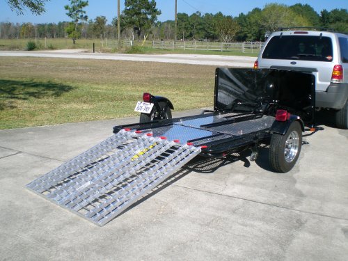 Rampas de aluminio 4ft para motos y trailers miniatura 5