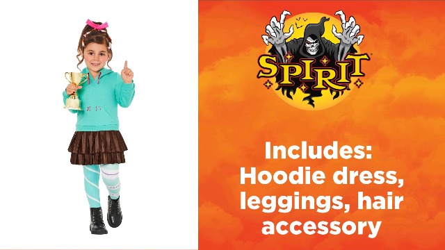 Disfraz Vanellope von Schweetz para niña miniatura 3