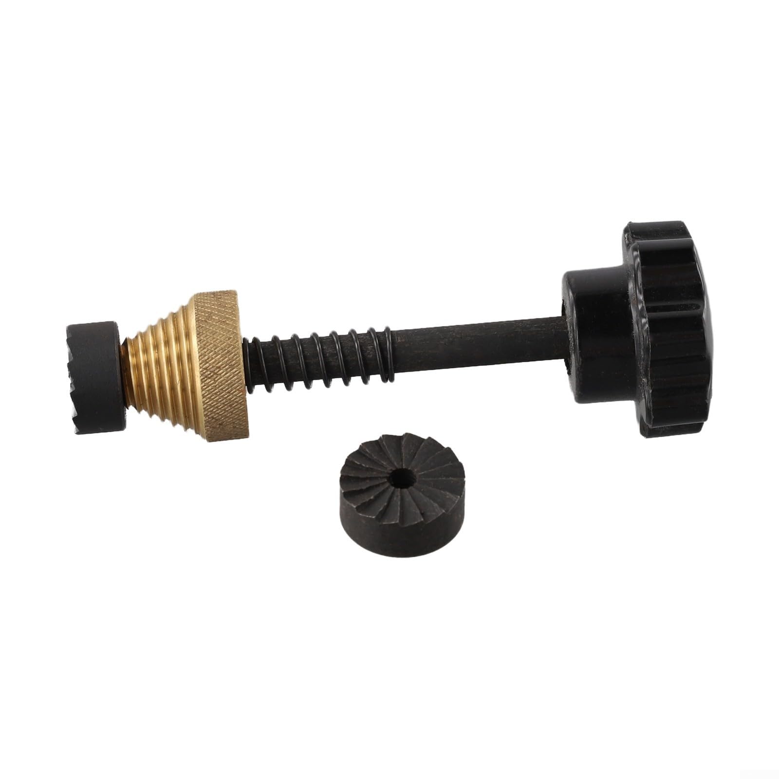 Outil robuste de remplacement de robinet pour réparation de robinet de fuite avec système de guidage fileté, coupe-tartre, kit de plomberie DIY 5,1 cm 1,9 cm