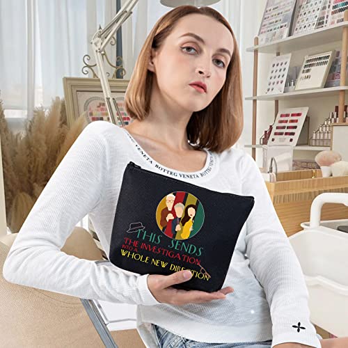 LEVLO Murder TV Show Cosmetic Bag True Crime Fans Gifts OMITB Characters Make Up Zipper Pouch Bag for Women Girls THIS SENDS THE - Image 4