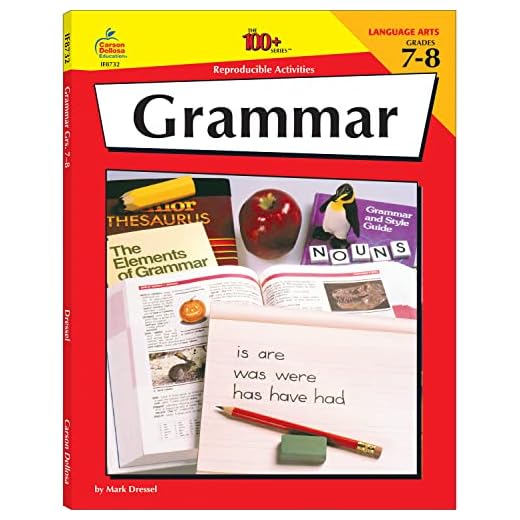 Grammar, Grades 7-8, 100 Reproducible Activities