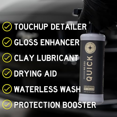 Combo Collinite 520 Quick Detailer y 845 Insulator Wax con Toalla miniatura 4