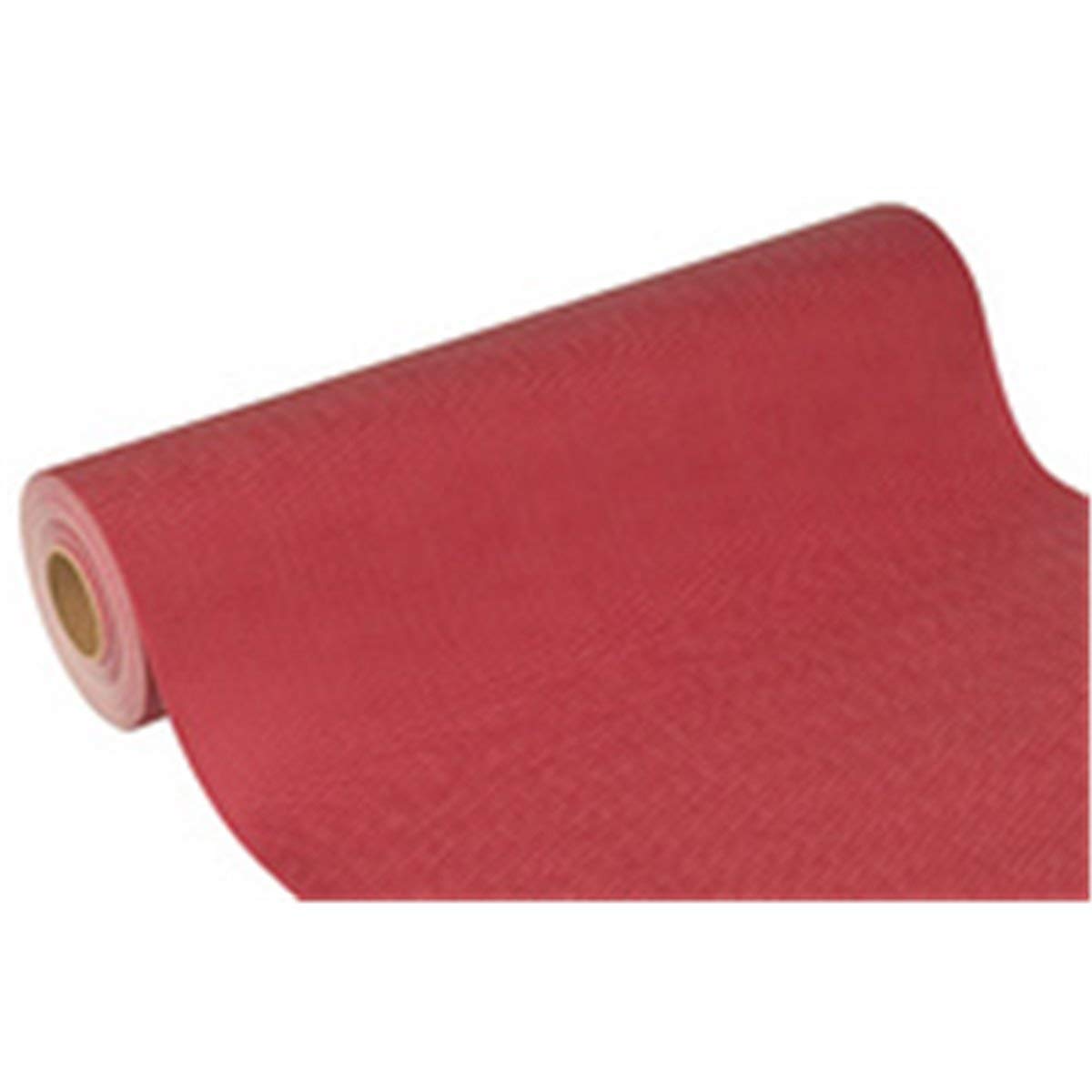 Papstar Soft Selection with 24 m x 40 cm, table runners, Fabric-Like Fleece Bordeaux Roll # 85757, 10 x 41 x 10 cm - Image 3