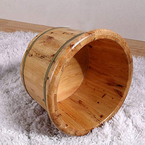 Baño de pies de madera de cedro para pedicura miniatura 5