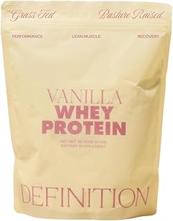 Whey Protein Isolate for Women, 20g Protein, 0g Sugar, 90 Calories, Stev...