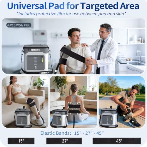 Image of Ice Machine for Knee After Surgery, Programmable & Quiet
