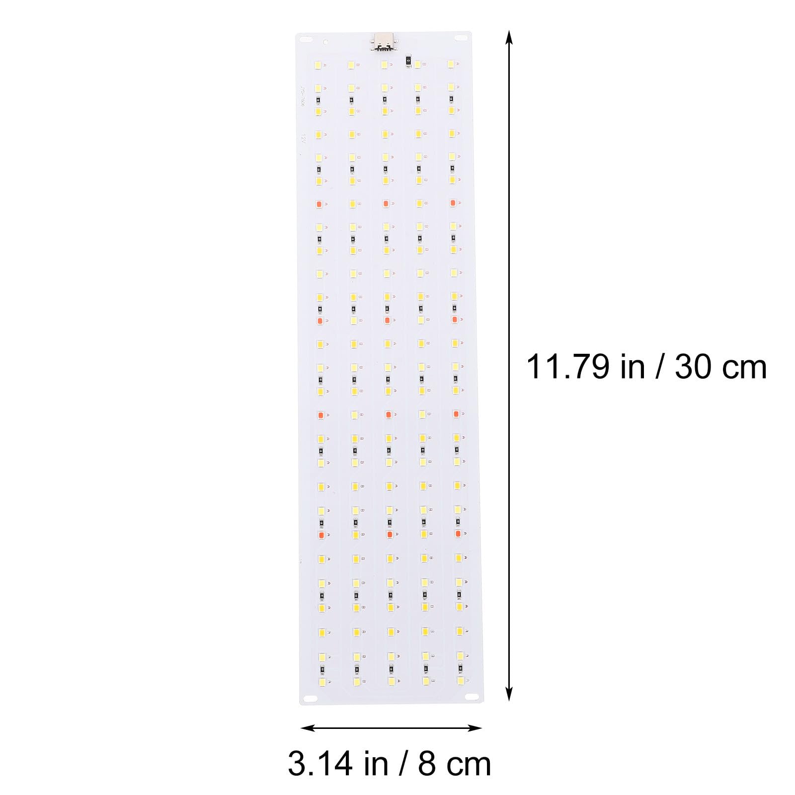 Alasum LED Pflanzenlampe mit Ständer, 270 LEDs, Aluminiumlegierung, 20w