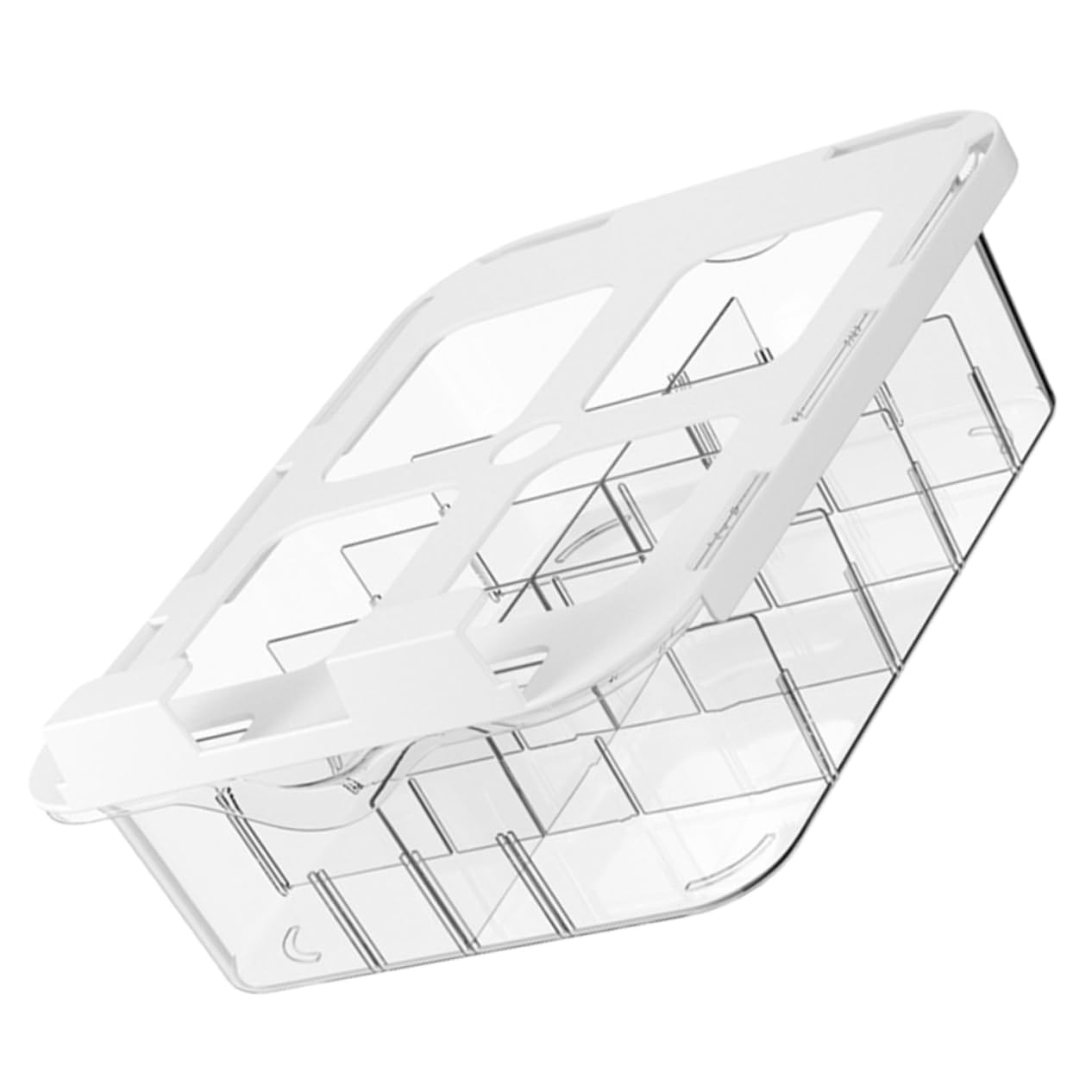 Alipis Caja De Almacenaje Organizador De Calcetines 15 Compartimentos Resistente Transparente