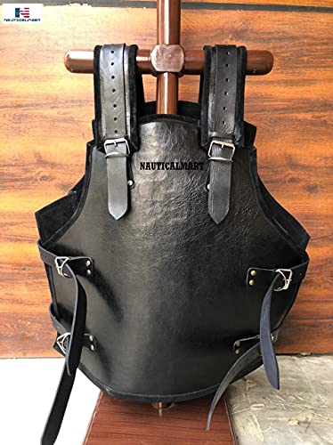 Genuine Leather Vest Medieval LARP Armour Renaissance