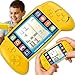 Produktbild Retoo Handheld Spielkonsole, 2,5 Zoll Display, Retro Mini Konsole mit 7 Spielen  Batteriebetrieben, Tragbare Videospielkonsole für Kinder & Erwachsene, Gelb