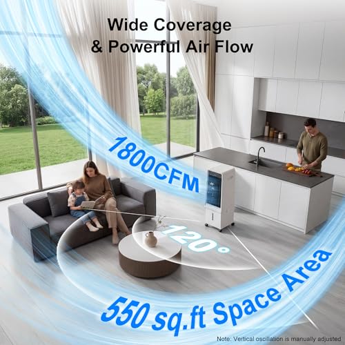 Image of Uthfy 1800CFM Portable AC
