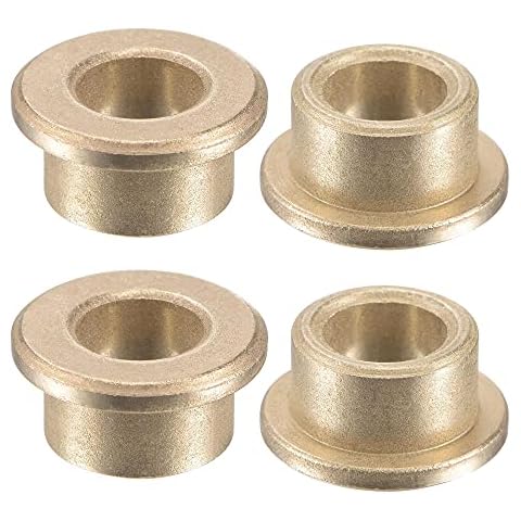 4 unidades de bujes autolubricantes de bronce sinterizado sourcing map de 8mm Cover