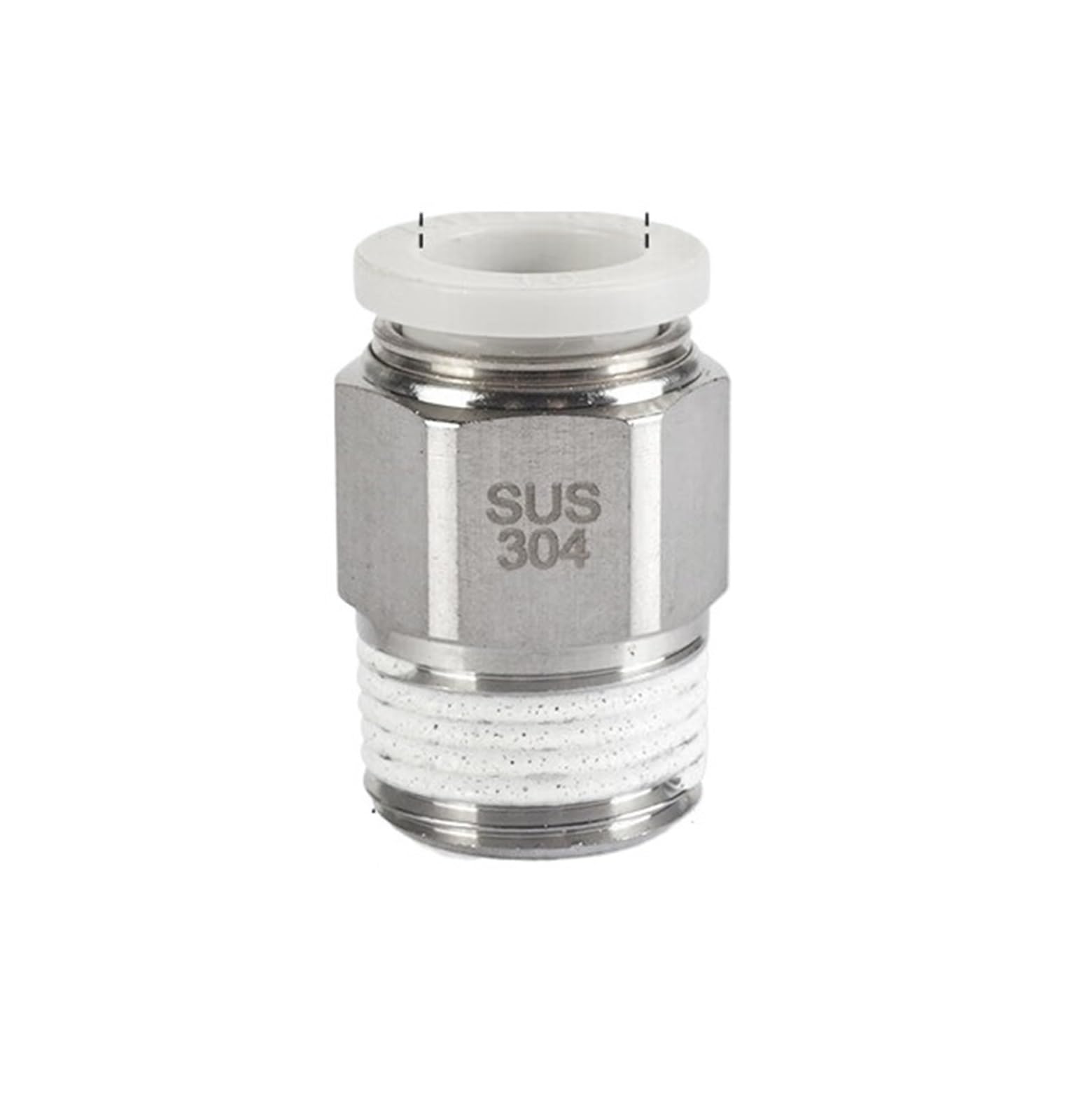 Raccord filetage droit PC1002-S pour supprimer les fuites d'air