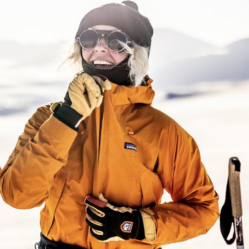 Hestra Gants de Travail d'extérieur Ergo Grip pour l'équitation par Temps Froid, Mixte, 32950, Bois foncé/Marron Naturel., 11 – vue 9