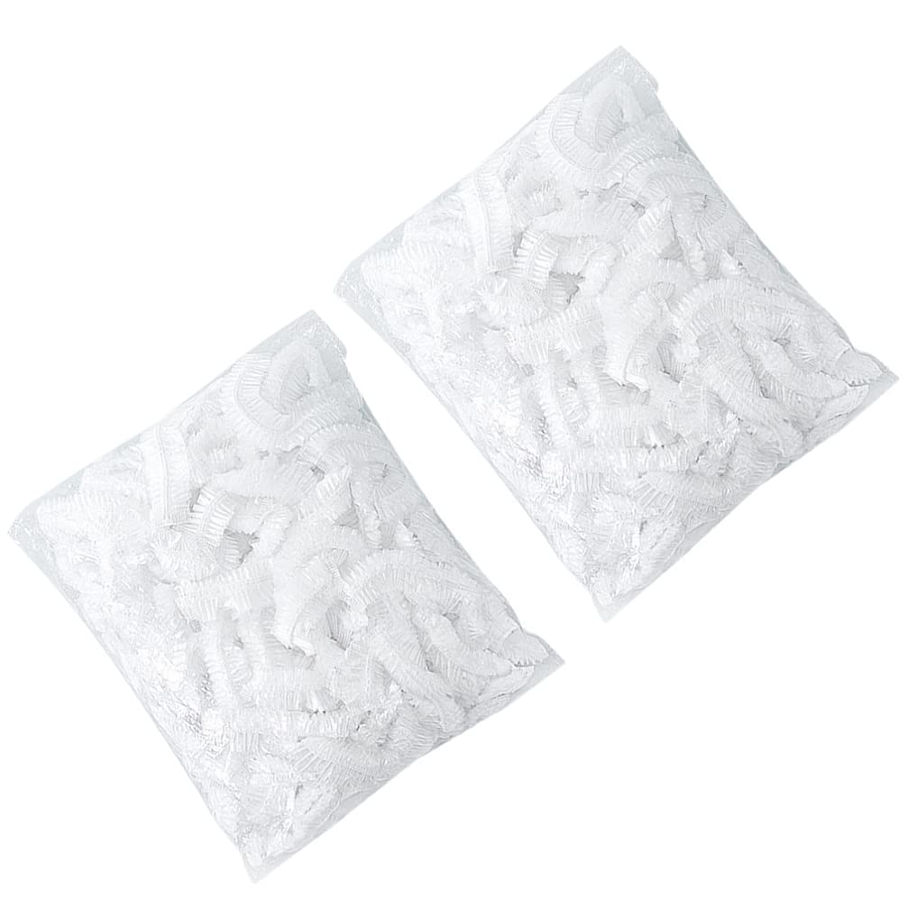 UPKOCH 200pcs Reusable Elastic Stretch Bowl Covers with Stretch Food Storage Covers Elastic Dish Plate Wrap Bowl Covers for Leftover and Meal Prep