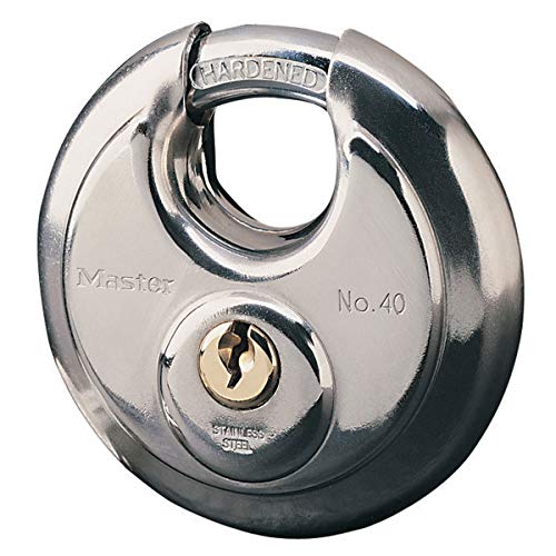 Cadenas disque Master Lock 40EURD pour bloquer les coupe-boulons sur vos accès