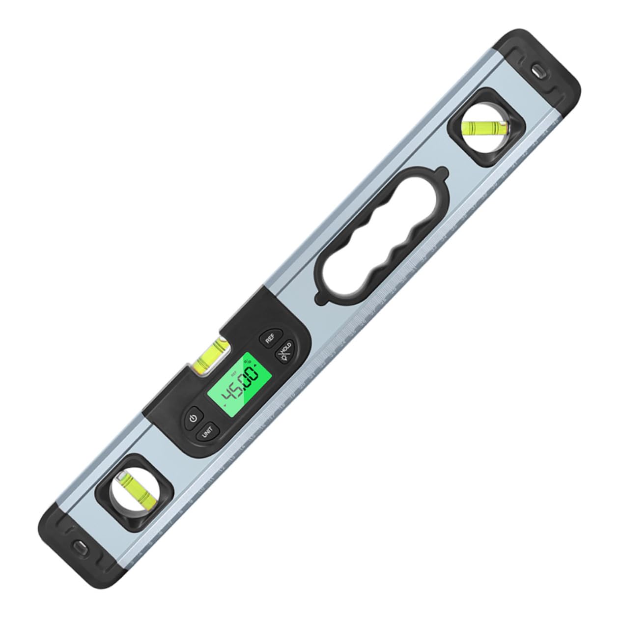 HOMSFOU Mini Goniometro Digitale Inclinometro Livella e Misuratore Angolare Con Display Lcd Retroilluminato Precisione Elevata Per Falegnameria e Ingegneria Edile Compatto e Facile Da