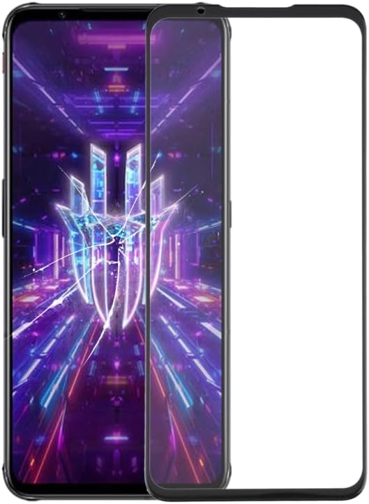 Front Screen Outer Glass Lens with OCA Optically Clear Adhesive For ZTE Nubia Red Magic 7 NX679J