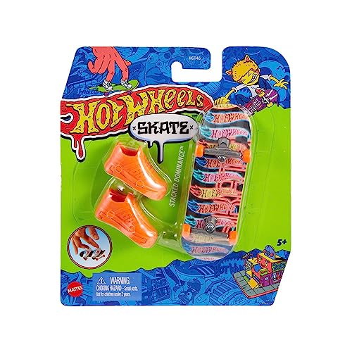 Hot Wheels Mattel - Mini skateboard Scarpe
