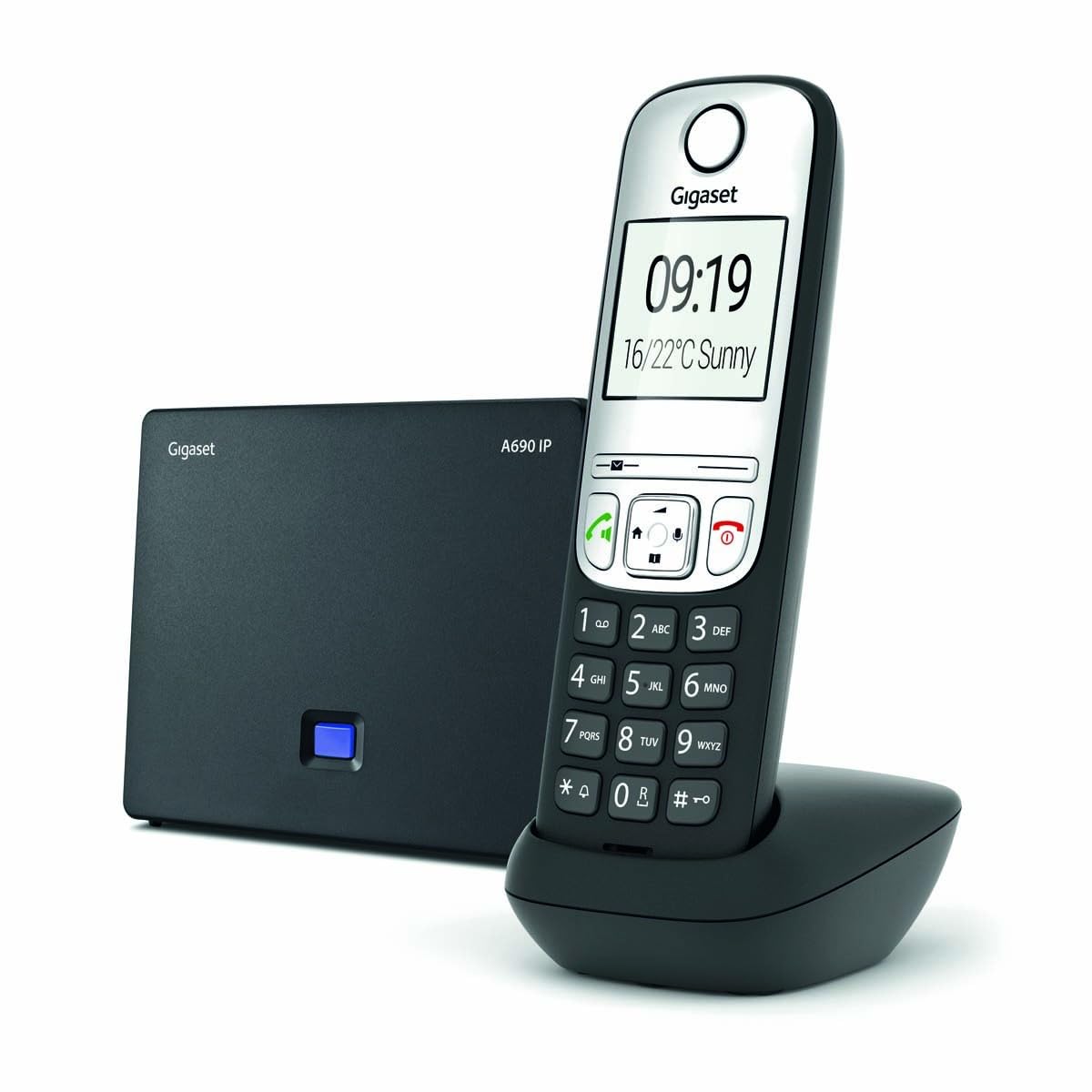 Gigaset A690Ip Dect Telephone Black, W128273566