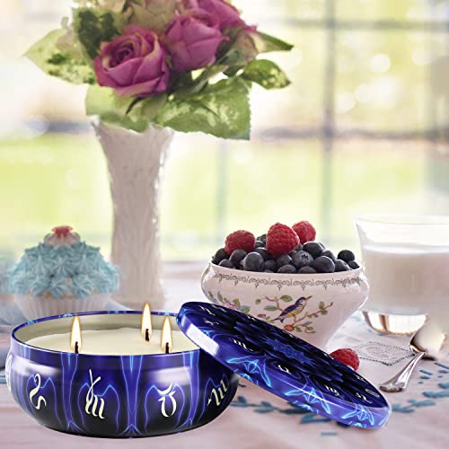 Jheng Citronella Candles, 4 X 80Hrs Long Lasting 3 Wicks Scented Candles, Large 14.5 Oz Decorative Indoor & Outdoor Candles For #TOP1