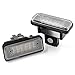 Mingrui test 2pcs LED License Plate Lights Number Lamp for Benz W211 4D, W211 5D, W203 5D, W219 4D, R1712D Powered by 18-SMD Xenon White LED Error Free with CE E-Mark Certificate High Brightness