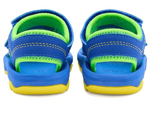 Teva TODDLER'S PSYCLONE XLT, NEON GREEN/DAZZLING BLUE, 05 T US - image 8