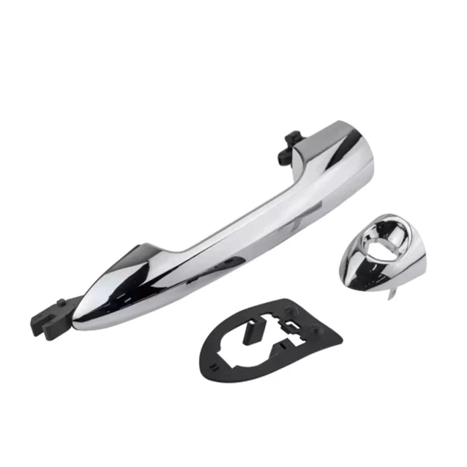 Leryycx One Color With A Clasp Compatible With Alfa For Romeo For Giulietta 2010 2011 2012 2013 2014 2015 2016 Car Door External Handle Oem: 156099957 156099956