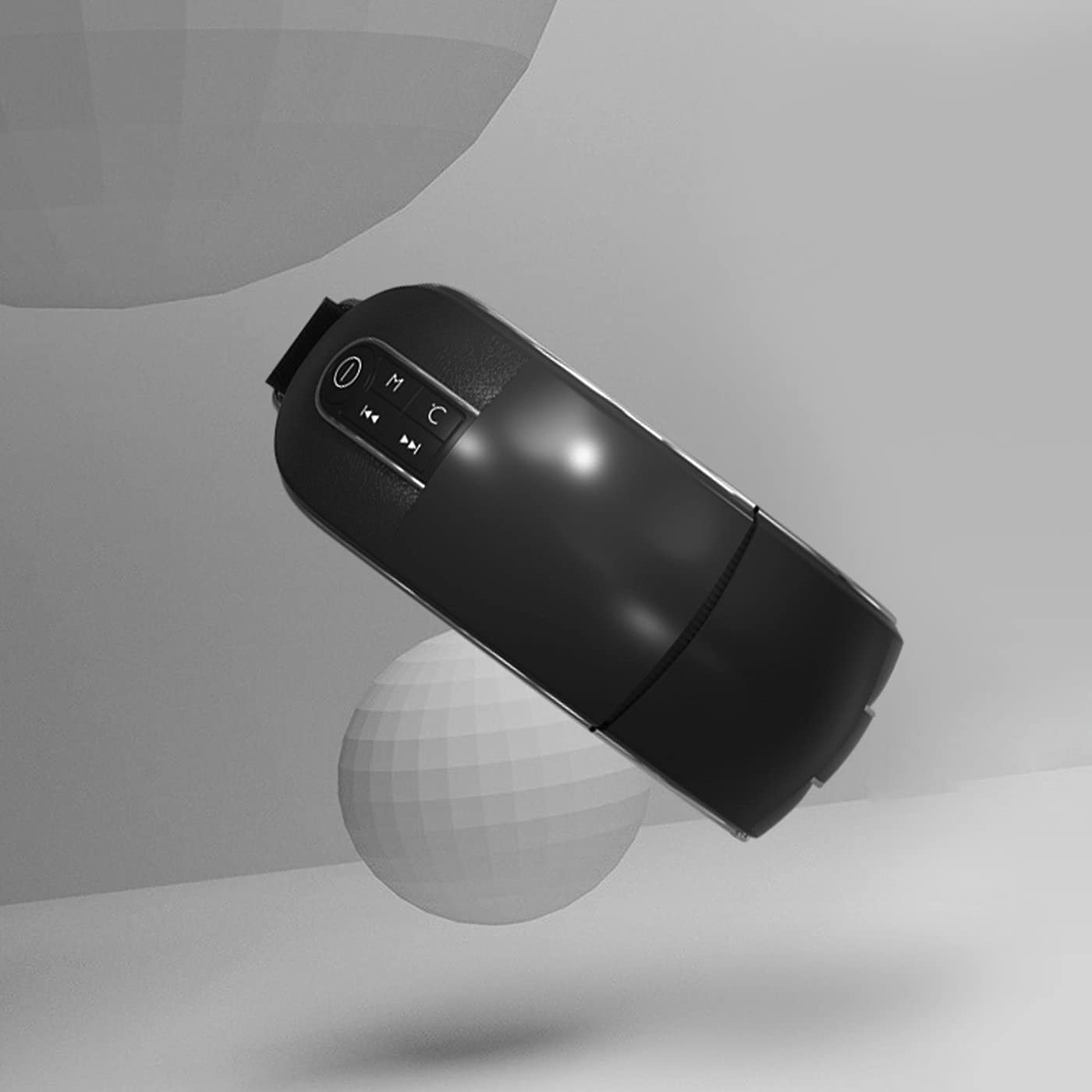 Hi5 BlackTech - Masajeador de ojos contra la fatiga ocular plegable