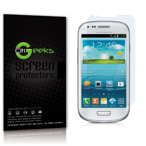 Citigeeks 3X Anti-Glare Premium Hd Screen Protector For Samsung Glaxy S3 Mini/Siii Mini Gt-I8190 With Lifetime Replacement Warranty. Fingerprint Resistant Matte Pack Of 3 In Citigeeks Retail Package. #TOP9