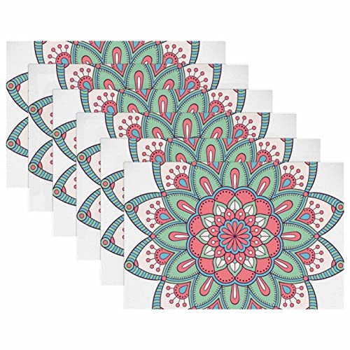 Set de table champêtre floral pour sublimer vos dîners sur une table protégée