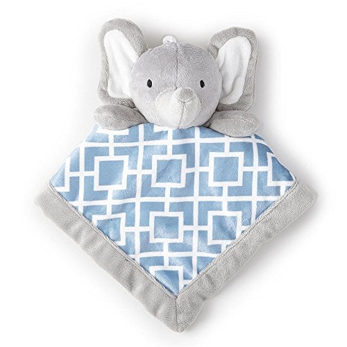 Levtex Home Baby Grey Elephant Security Blanket