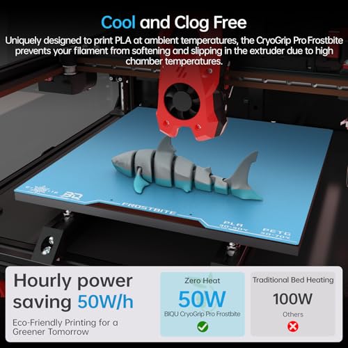 Image of BIQU CryoGrip Pro Frostbite Build Plate for Voron 300, Qidi Plus 4