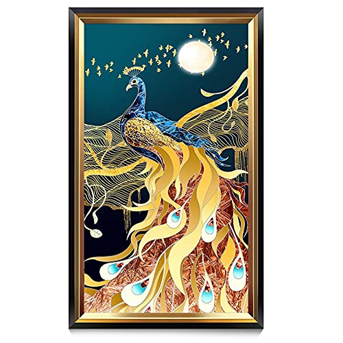 Artisanat de point de croix oiseau de lune a offrir comme cadeau DIY