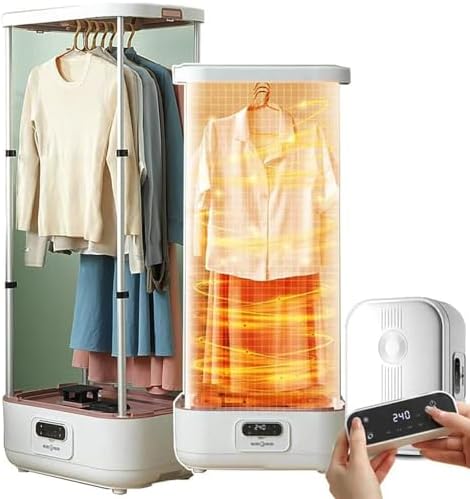 900W Wireless Hanging Garment Steamer, Automatic Vertical Steam Iron with Wrinkle Removal Clip, Electric Clothes Drying Rack for Efficient Fabric Care and Quick Ironing