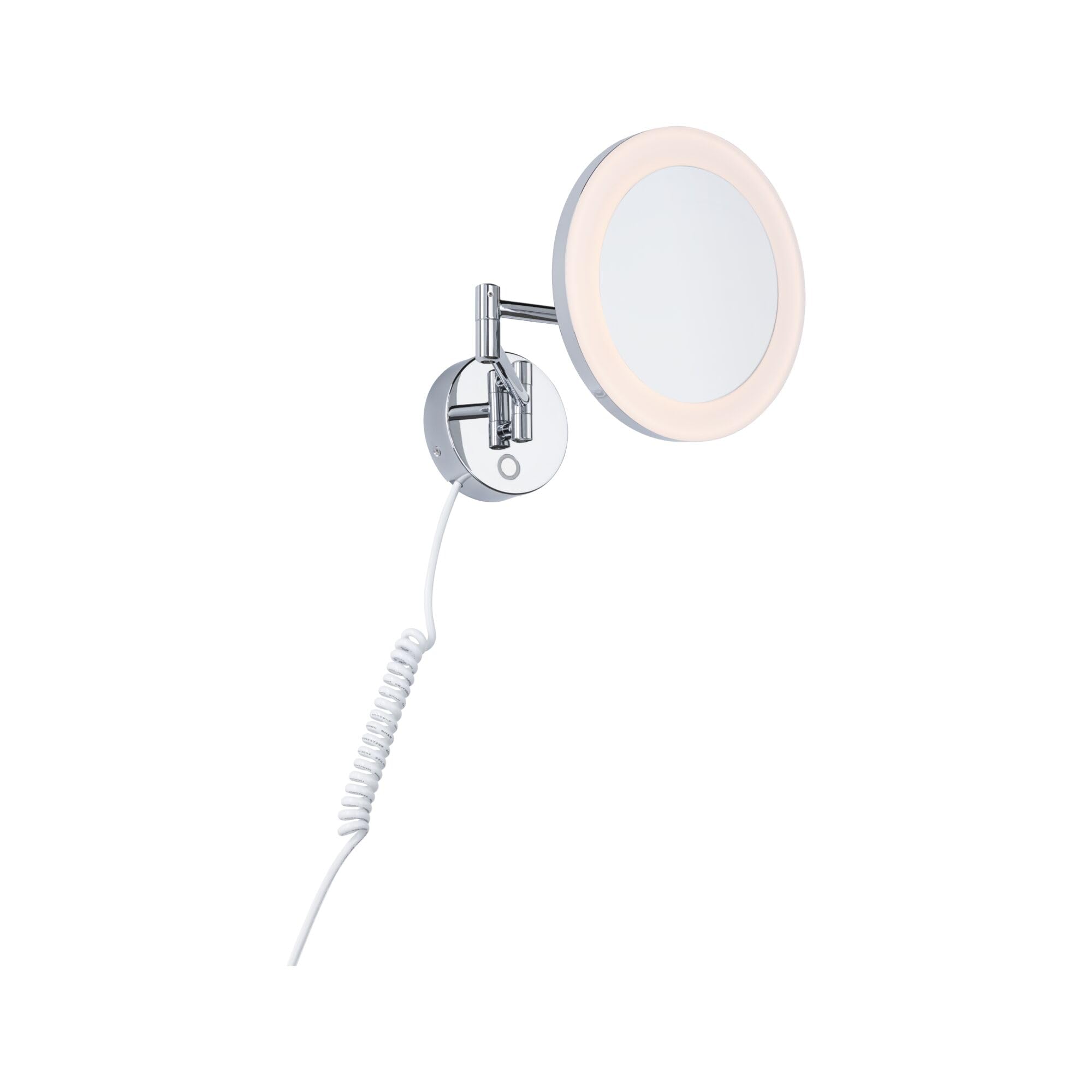 Paulmann 71148 LED Kosmetikspiegel Masua IP44 White Switch 55lm 230V 4W Chrom 3-fach Vergrößerung