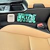 YLXGT Car Seat Gap Filler Universal for Car SUV Truck Accessories Seat Gap Blocker Fit Organizer Fill The Gap Between Seat and Console Stop Things from Dropping Pack of 2 Black #1