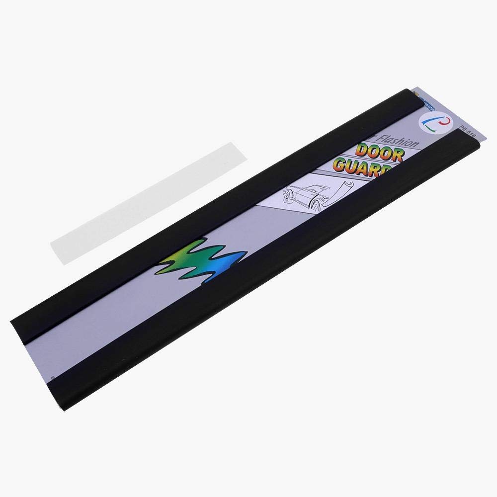 LP Car Door Edge Buffer Guard Protection Buffer Black Color 2 Pcs