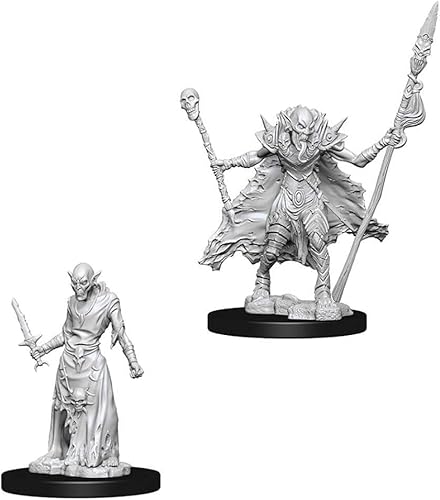 WizKids Pathfinder Battles Deep Cuts Unpainted Miniatures: Wave 7: Ghouls