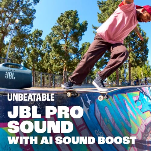 Image of JBL Boombox 4, Wireless Portable Bluetooth Speaker, 34H Playtime Black