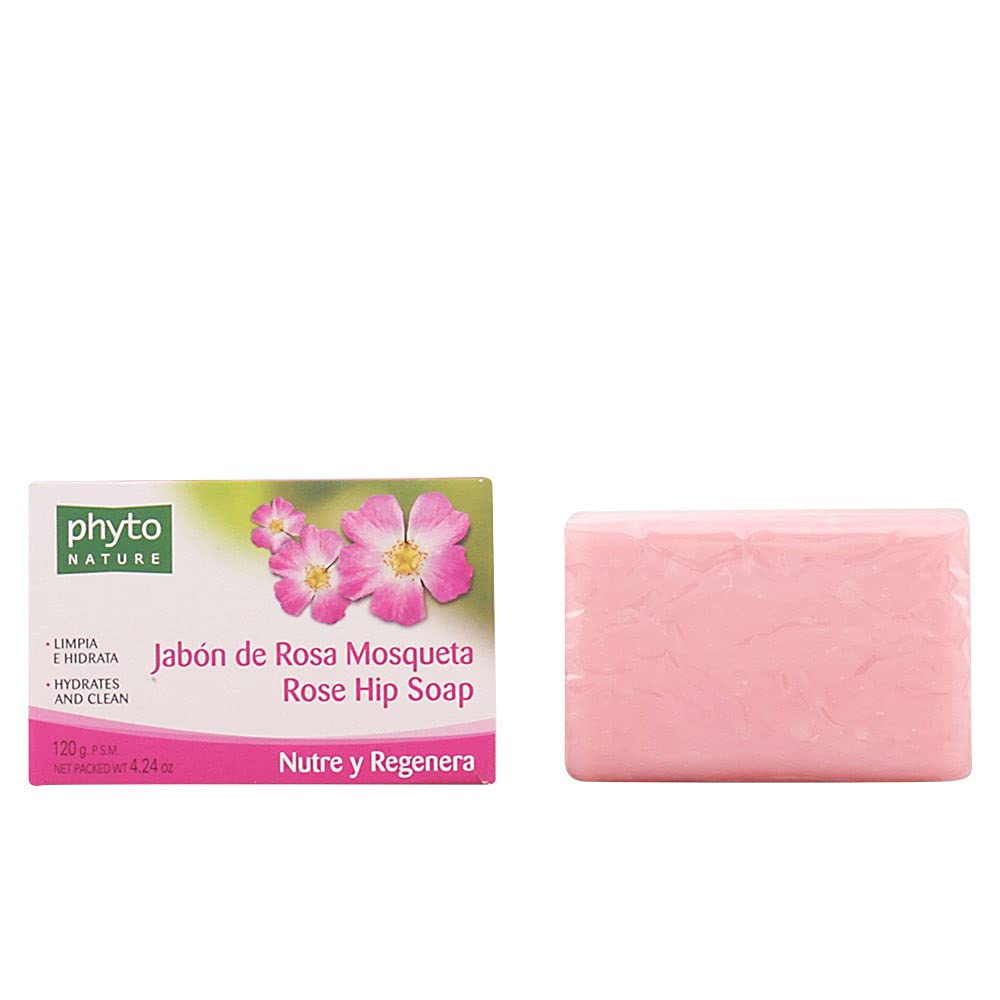 Luxana Phyto Nature Pastilla Jabón Rosa Mosqueta - 120 gr (8414152430097)
