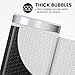 Fuxury Black Bubble Mailers 4x8